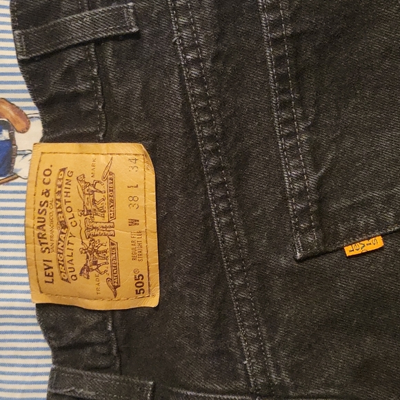 Vintage orange tab Levis 505 38x34 *READ DESCRIPTION* - Picture 2 of 9